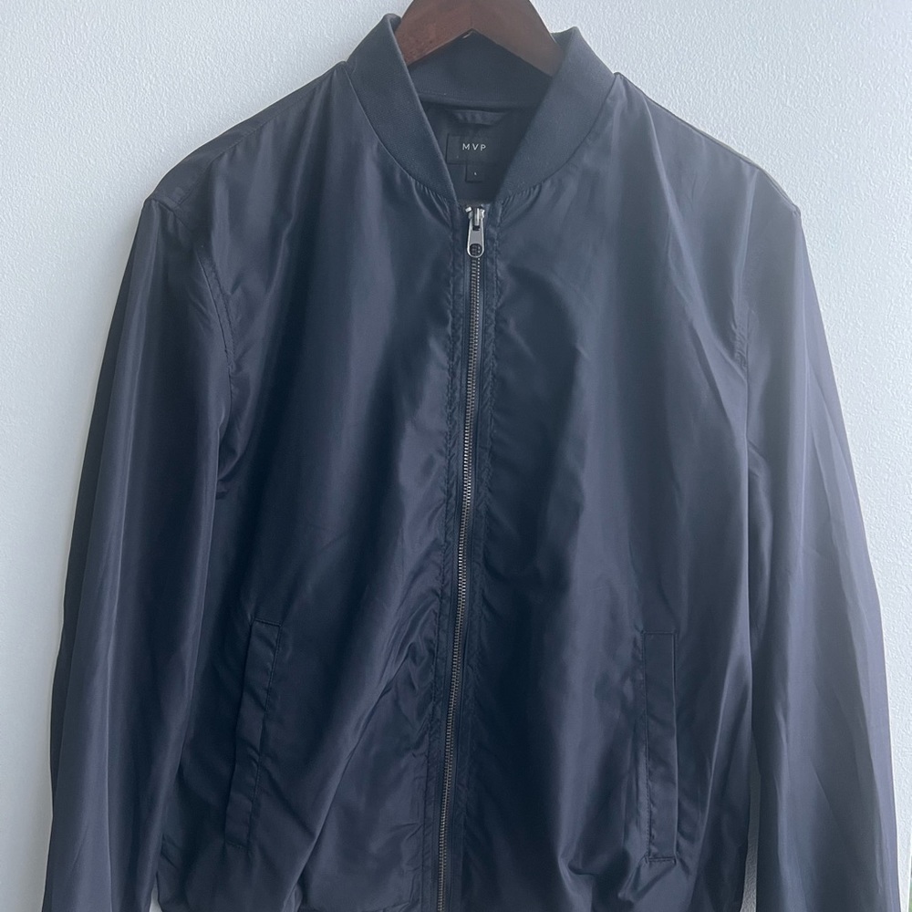 Navy Bomber Jacket
